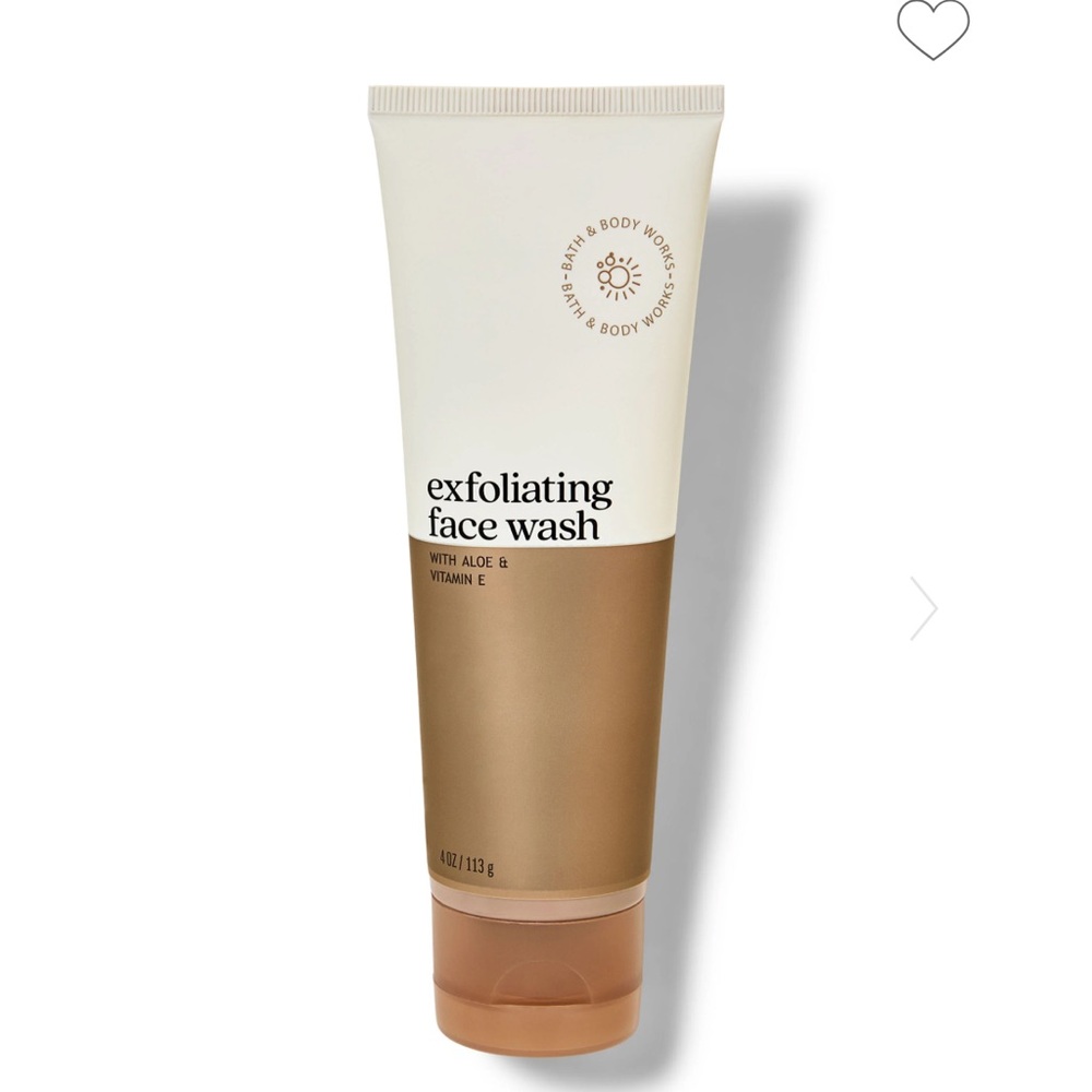 NEW!!! Exfoliating face wash Bath & Body Works